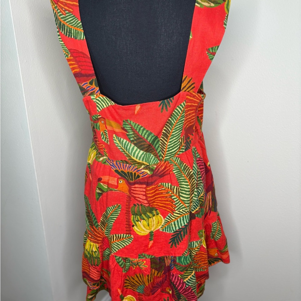 FARM Rio Red Tropical Mini Dress - Picture 4 of 5
